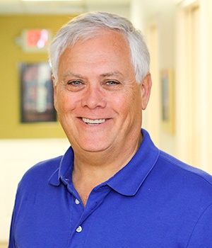 Harrisonburg Dentist Dr. Douglas Wright smiling