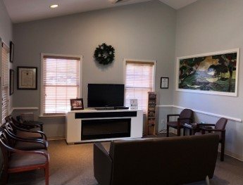 dental office waiting room in Harrisonburg